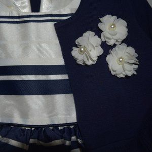 2PC American Princess Girl Dress and Cardigan